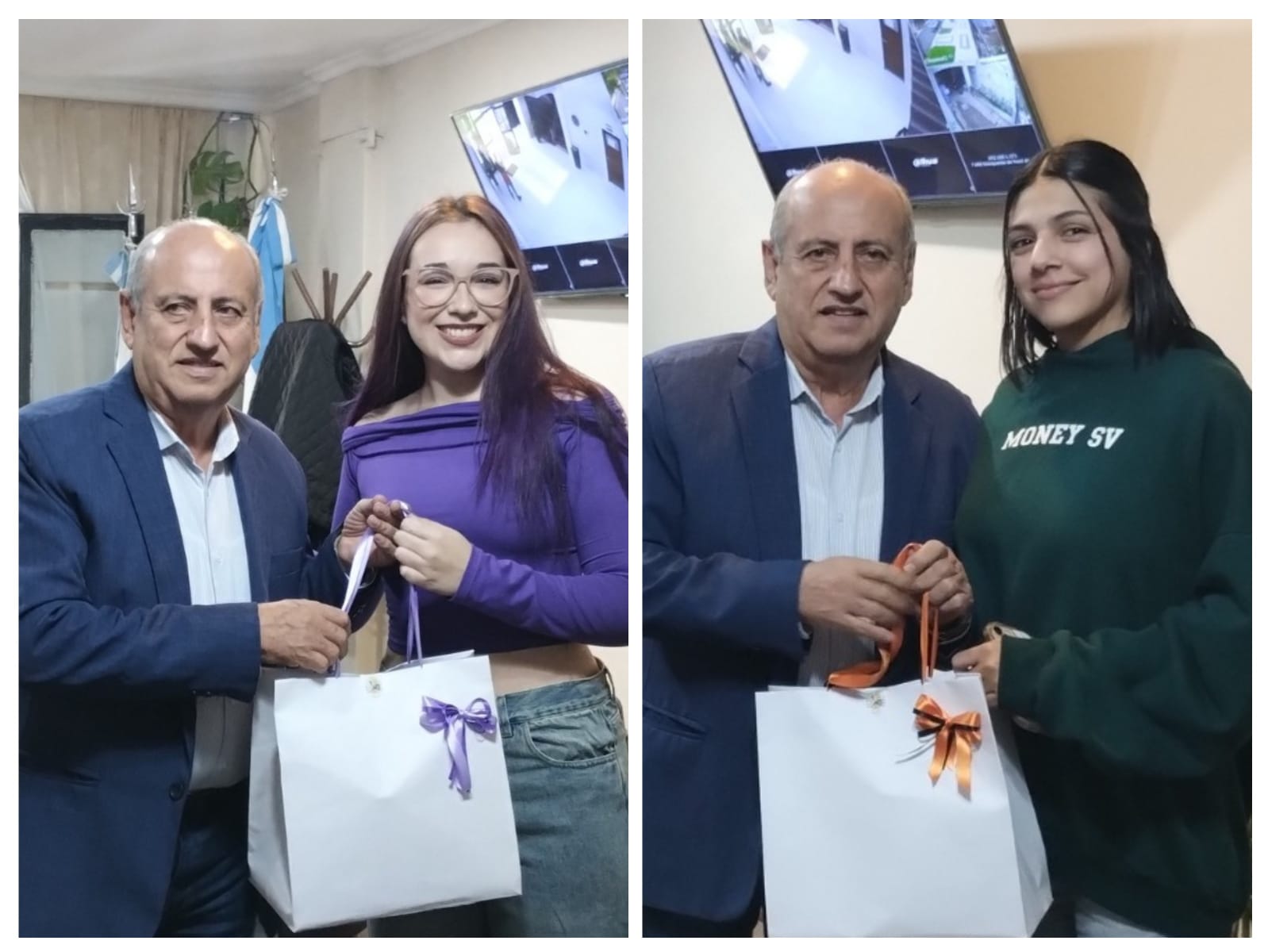 Santa Elena dijo presente en la TV nacional y Rossi destacó el talento local